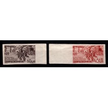 Oktoberrevolutionen. Komplet sæt. Ustemplet. Postfrisk.